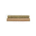 Gordon Brush Horsehair Bristle, 7-1/8" x 2-1/4" Large Block Brush 426HHG-12